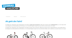 Desktop Screenshot of fahrrad-vergleichen.de